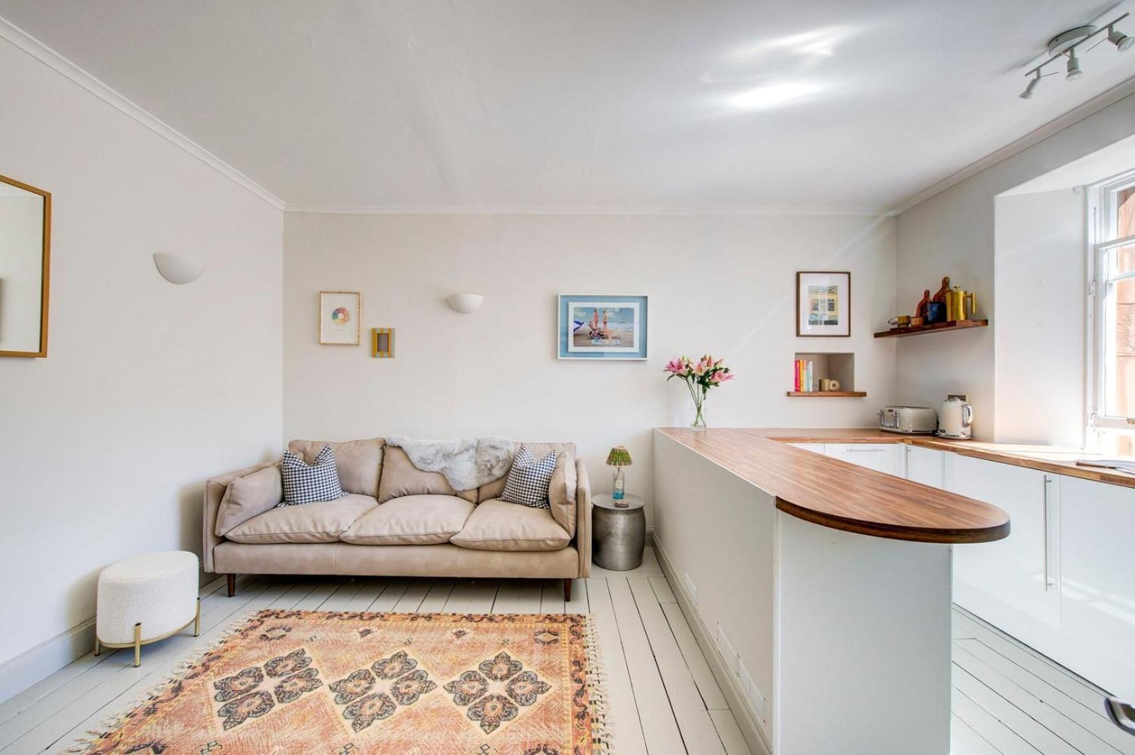 Villa Stylish 1Bd Seaside Flat North Berwick Esterno foto