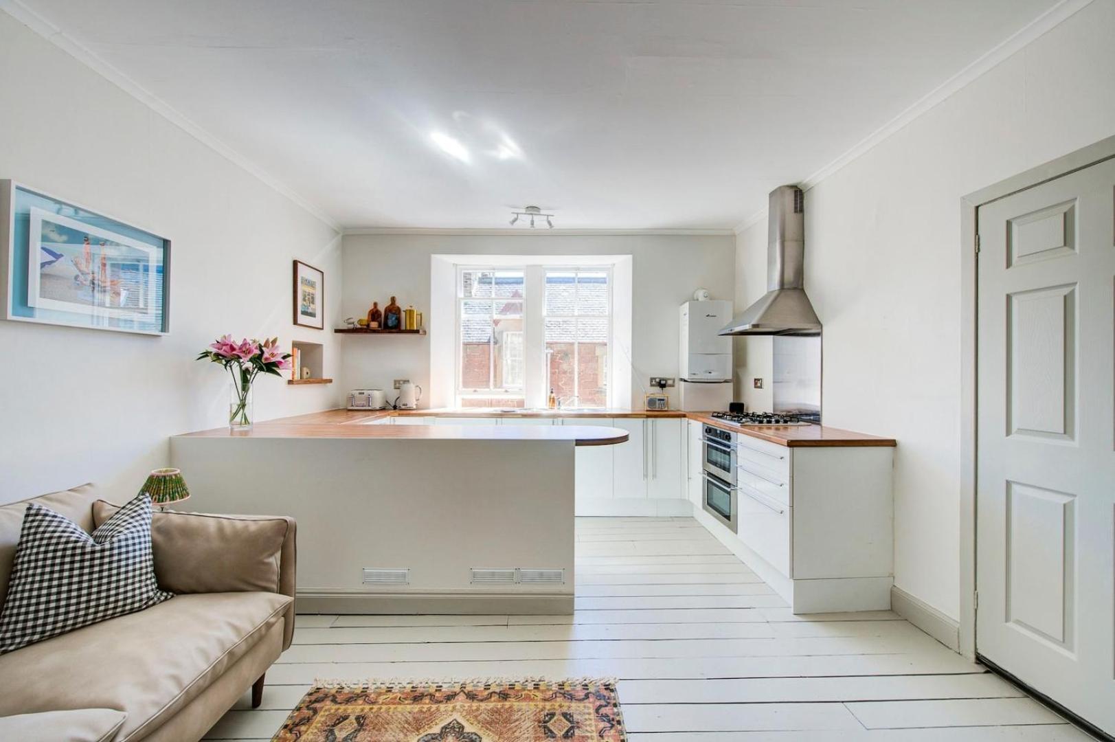 Villa Stylish 1Bd Seaside Flat North Berwick Esterno foto