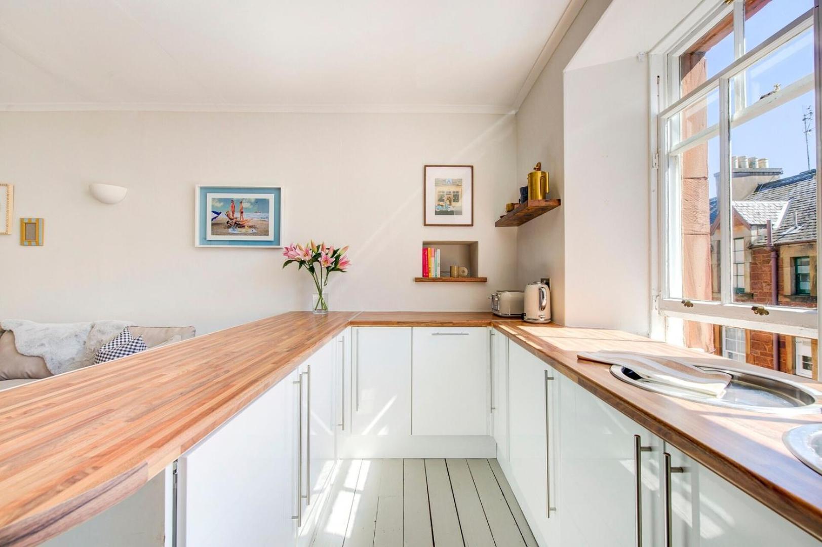 Villa Stylish 1Bd Seaside Flat North Berwick Esterno foto